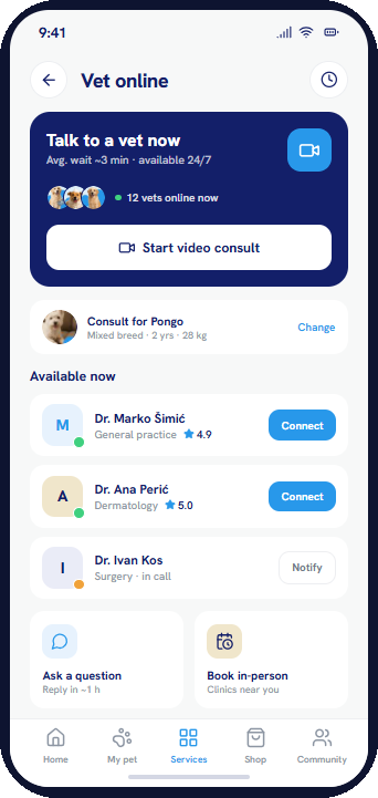 PEQuu online veterinarian