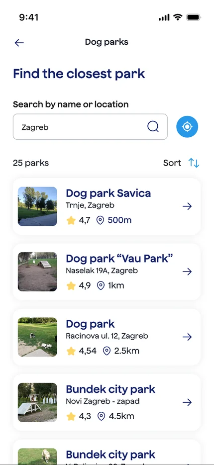 Dog parks